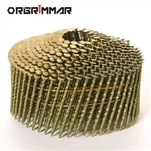 China Manufacturer Smooth Coil Nail Smooth Nail Coil Manufacturing Df225c 0 Degree Pallet Coil Nails Pallet Coil Nails